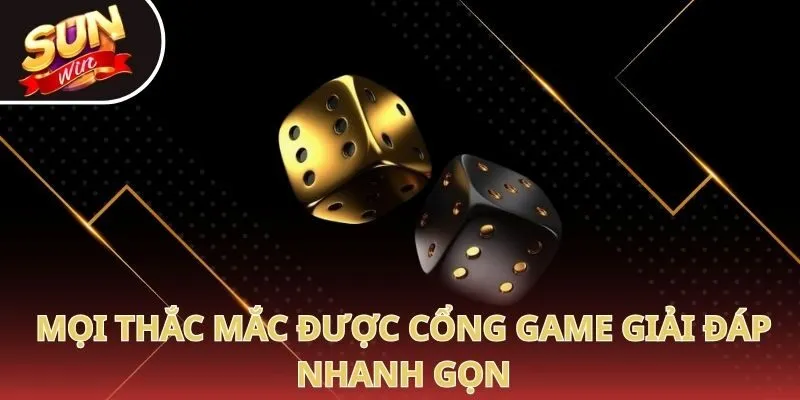 Mọi thắc mắc được cổng game giải đáp nhanh gọn
